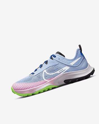 Nike Air Zoom Terra Kiger 8 Azules Claro Azul Rey Negros Blancos | MX 4955